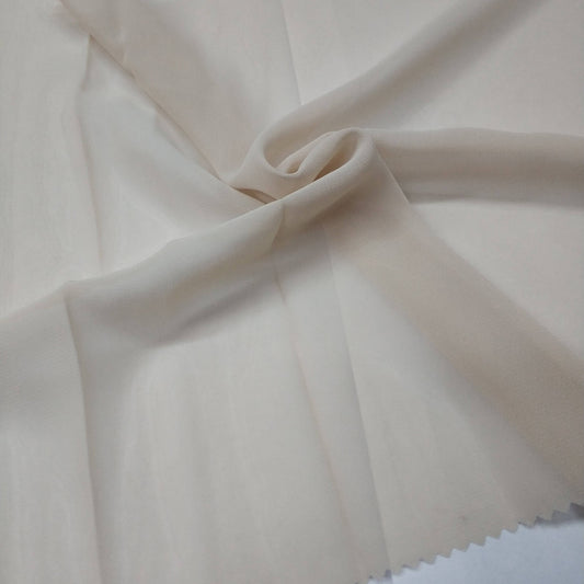 Chiffon Fabric In Beige