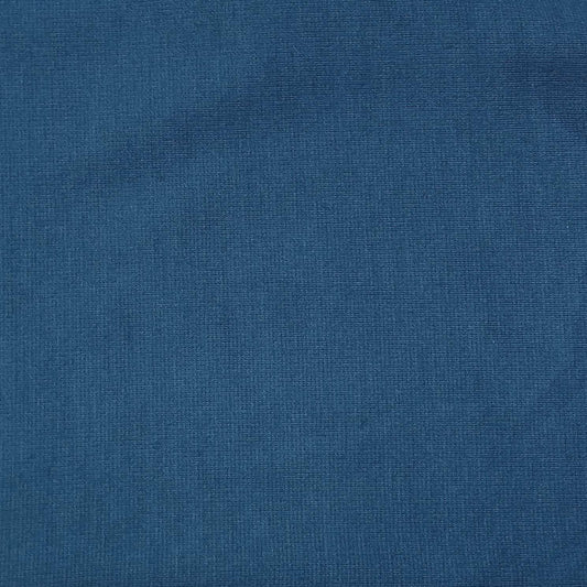 Jersey Lycra Fabric In Coblat Blue
