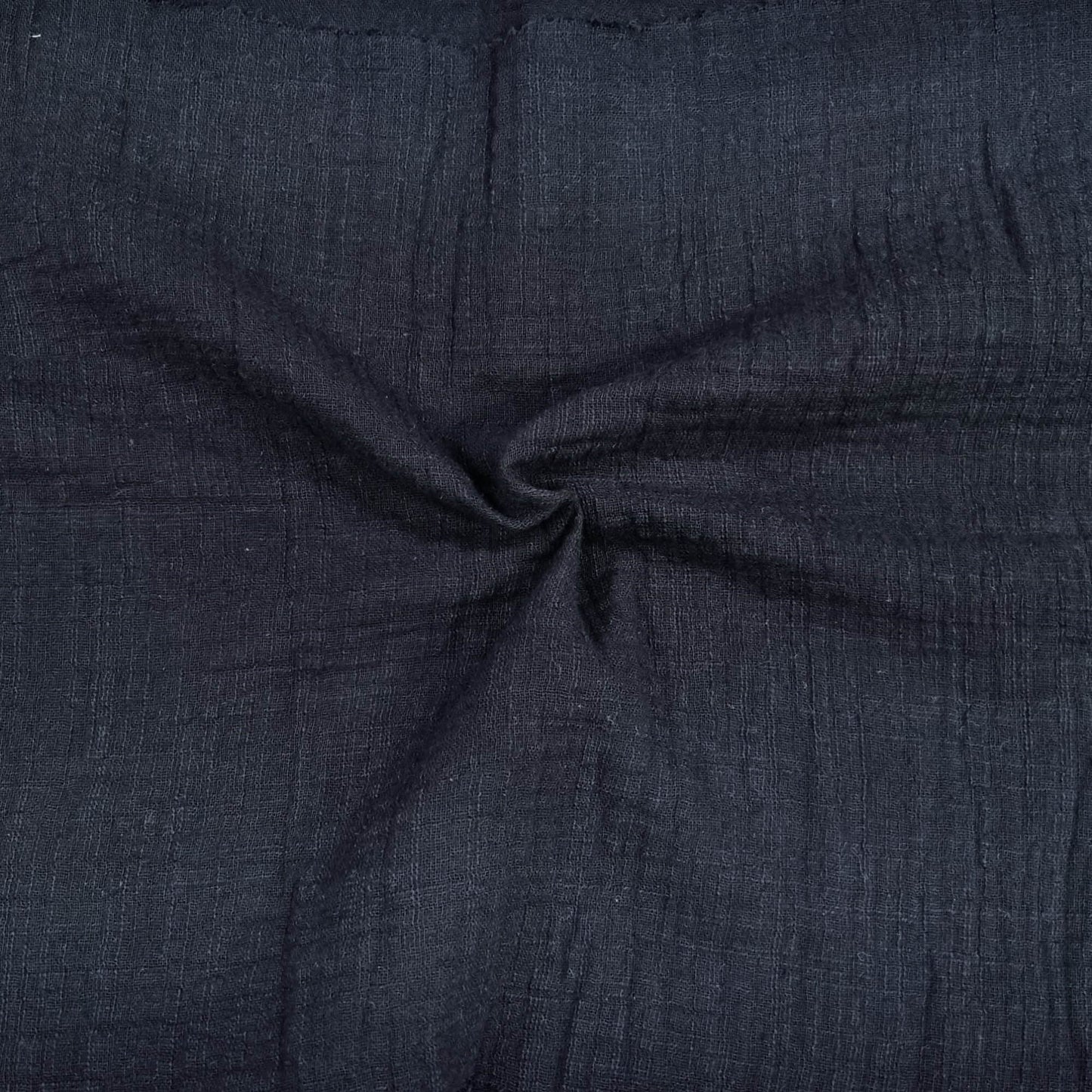 Black Fabric With A Textured Pattern