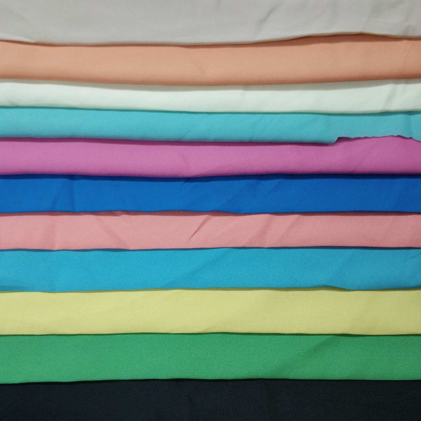 Crepe Fabric With A Subtle Sheen Collection