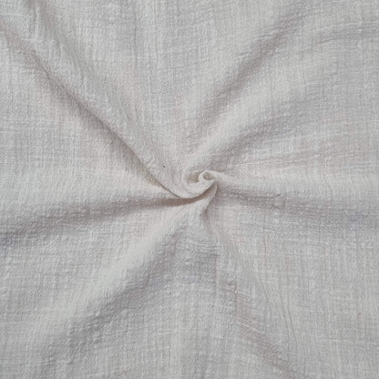 Linen‑Look Muslin (100% Cotton)