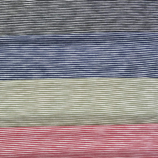 Thin Stripe Tissue Knit