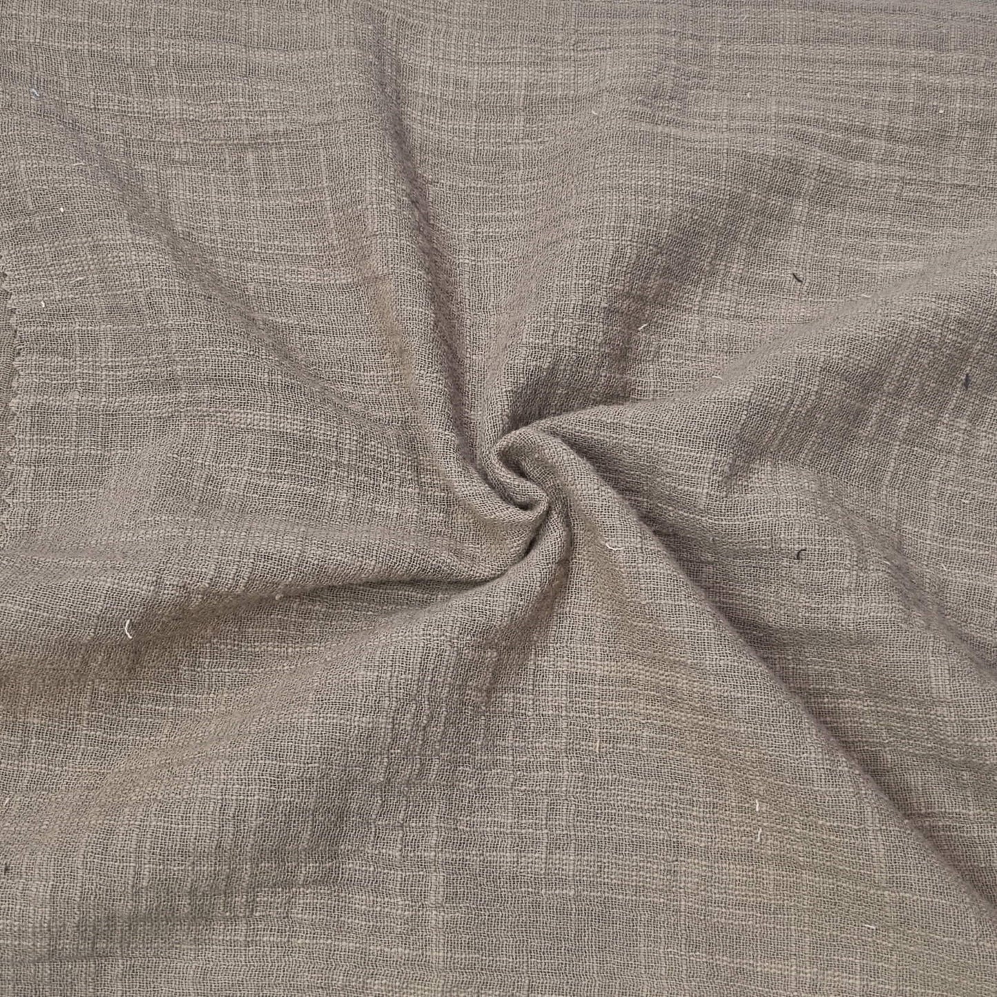 Linen‑Look Double Gauze