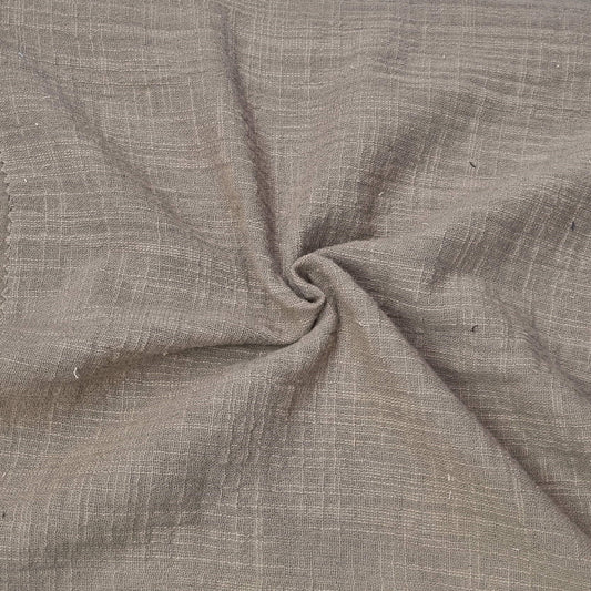 Linen‑Look Double Gauze