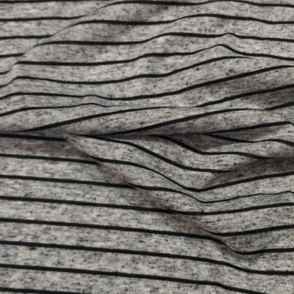 Lightweight Linen-Blend Stripe Knit