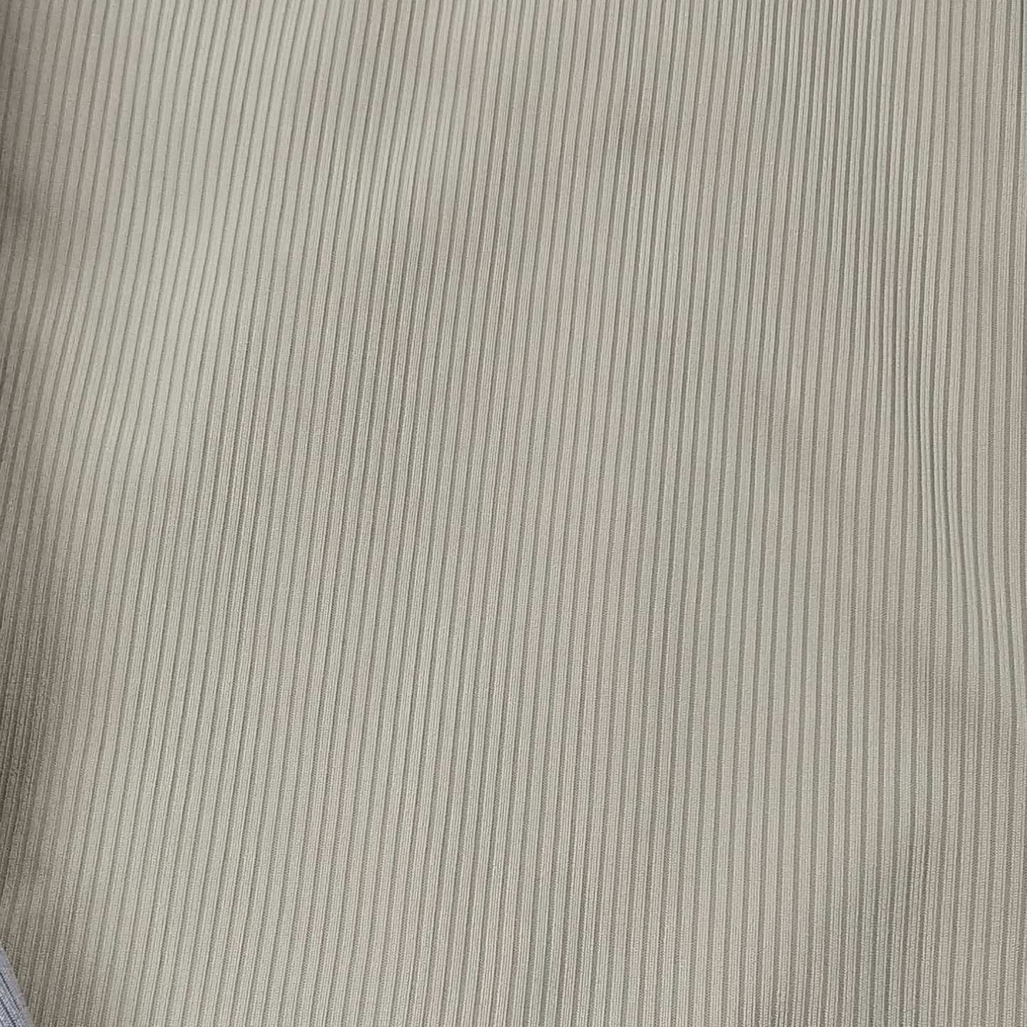 Ribbed Fabric In A Light Beige Color 