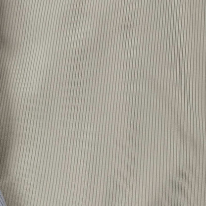 Ribbed Fabric In A Light Beige Color 