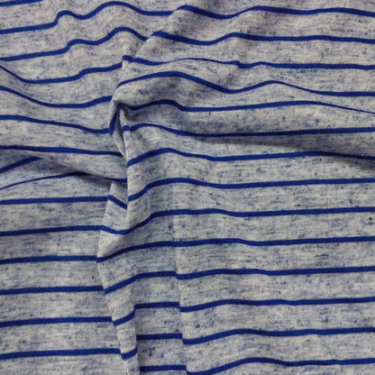 Lightweight Linen-Blend Stripe Knit
