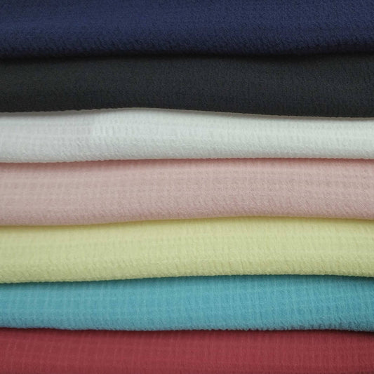 OB1 Sheer Checkered Texture Fabric – 100% Polyester