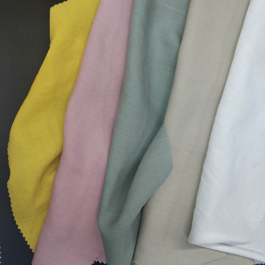 Linen-Look Voile – Polyester Viscose Blend