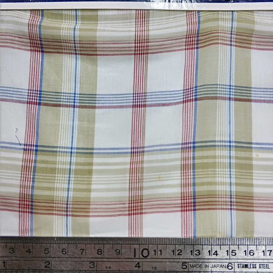 Plaid Cotton Voile