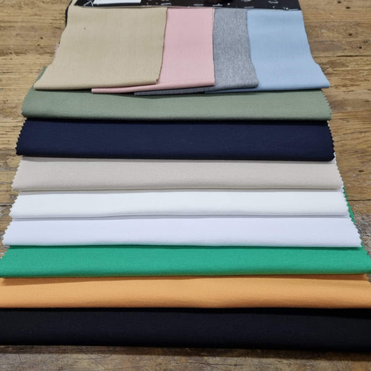 Heavyweight Nylon Viscose Jersey Knit
