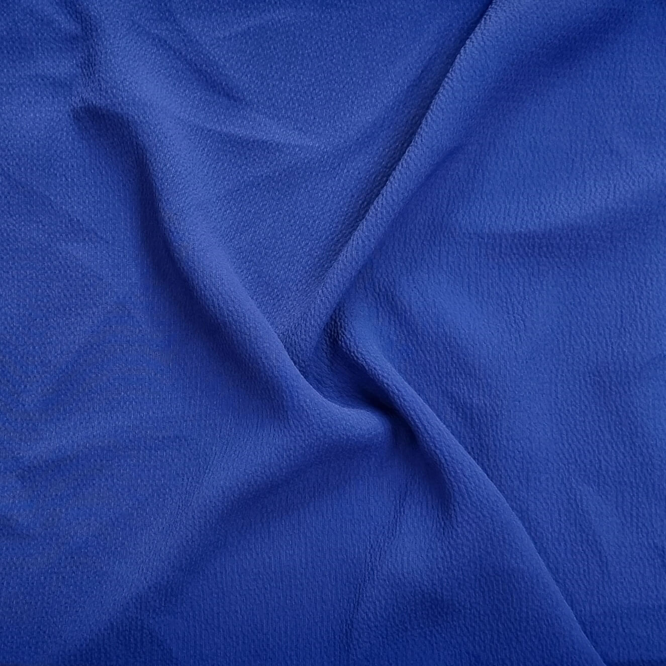 blue fabric with a textured surface
