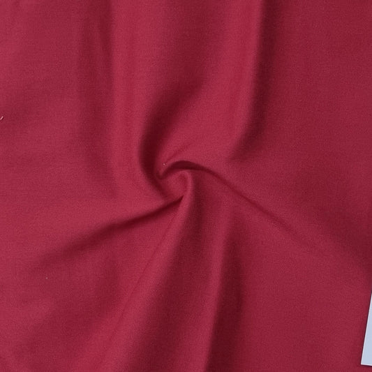 Red Bengaline Lycra Fabric