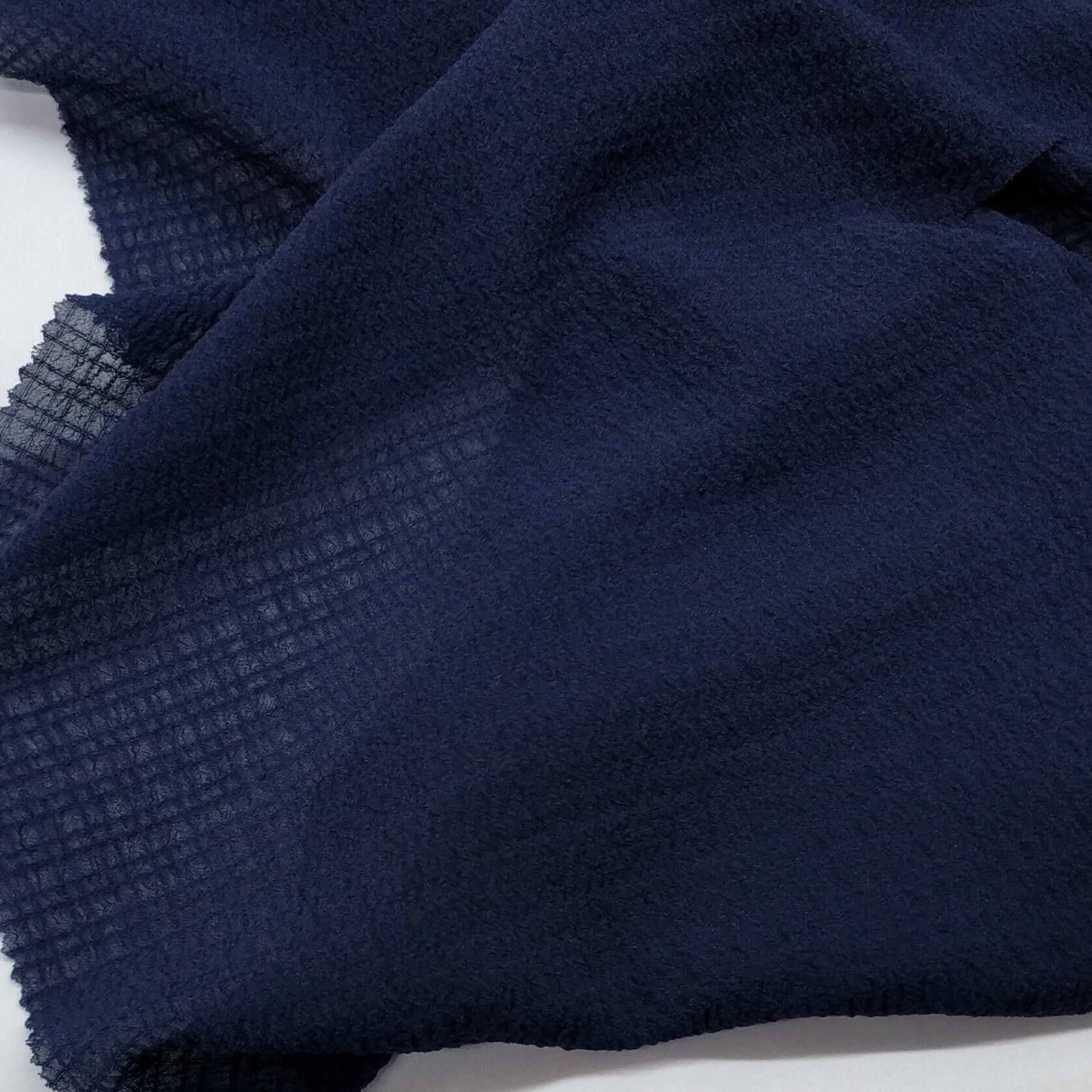 OB1 Sheer Checkered Texture Fabric – 100% Polyester