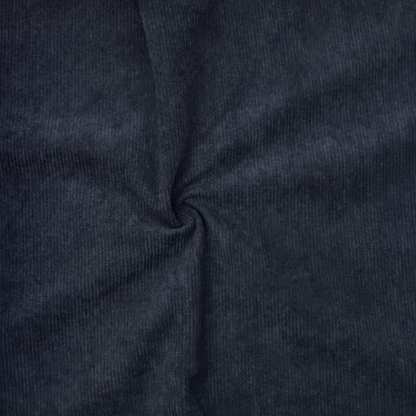 11W Corduroy Fabric In Black Color