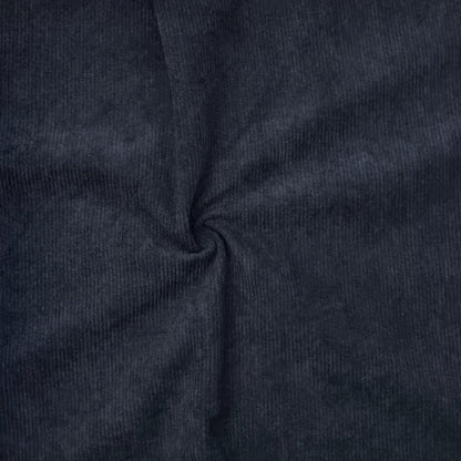 11W Corduroy Fabric In Black Color