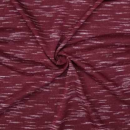 Bordeaux Fabric With White Speckles