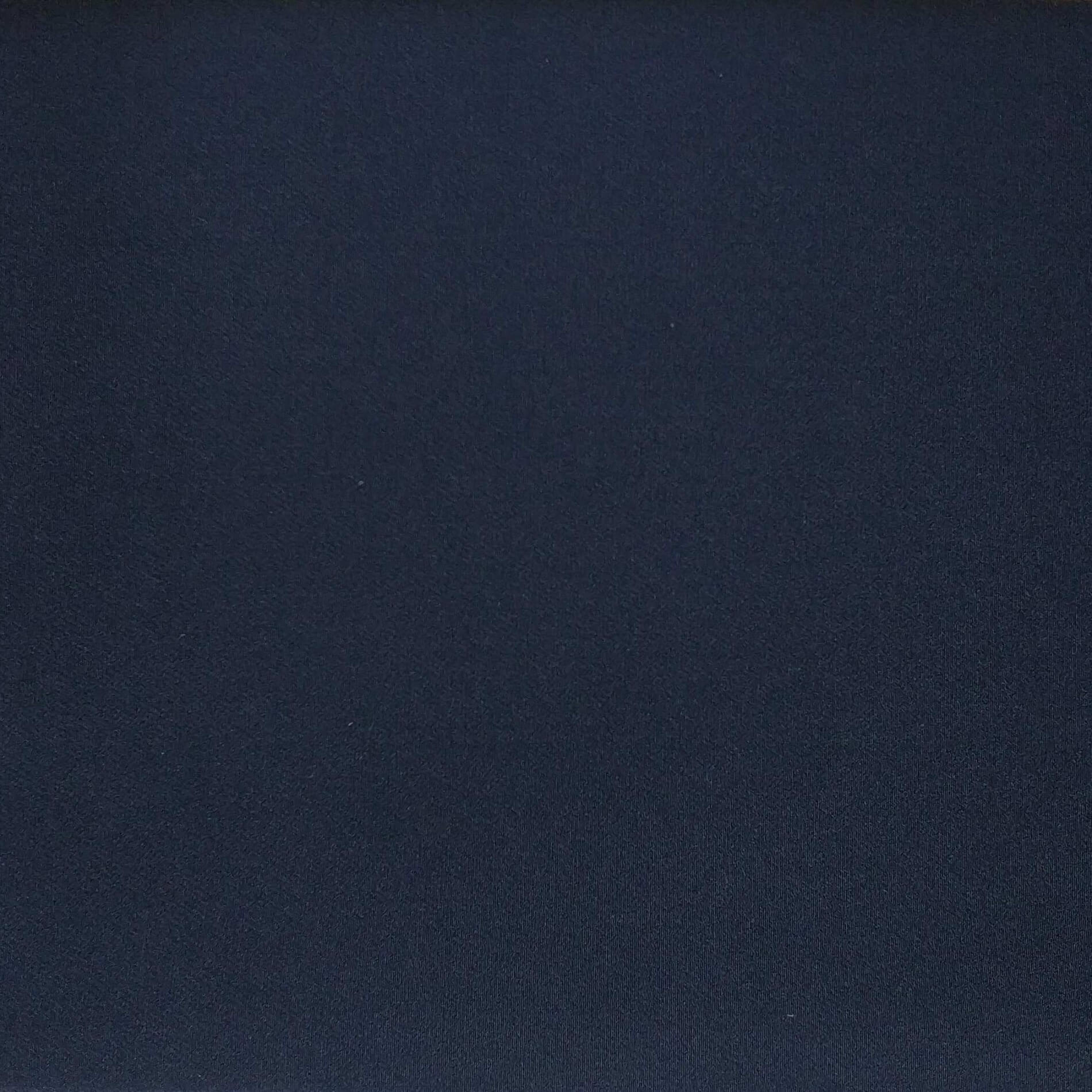 Woven Fabric With Slight Stretch In Dark Blue Color