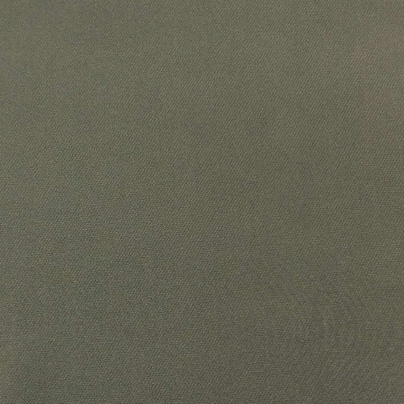 Woven Fabric With Slight Stretch In Green Color