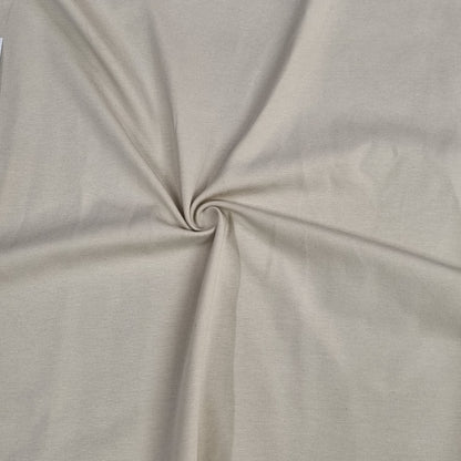 Light Beige Cotton Lycra Jersey Knit