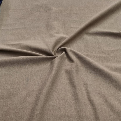 Tan Cotton Lycra Jersey Knit