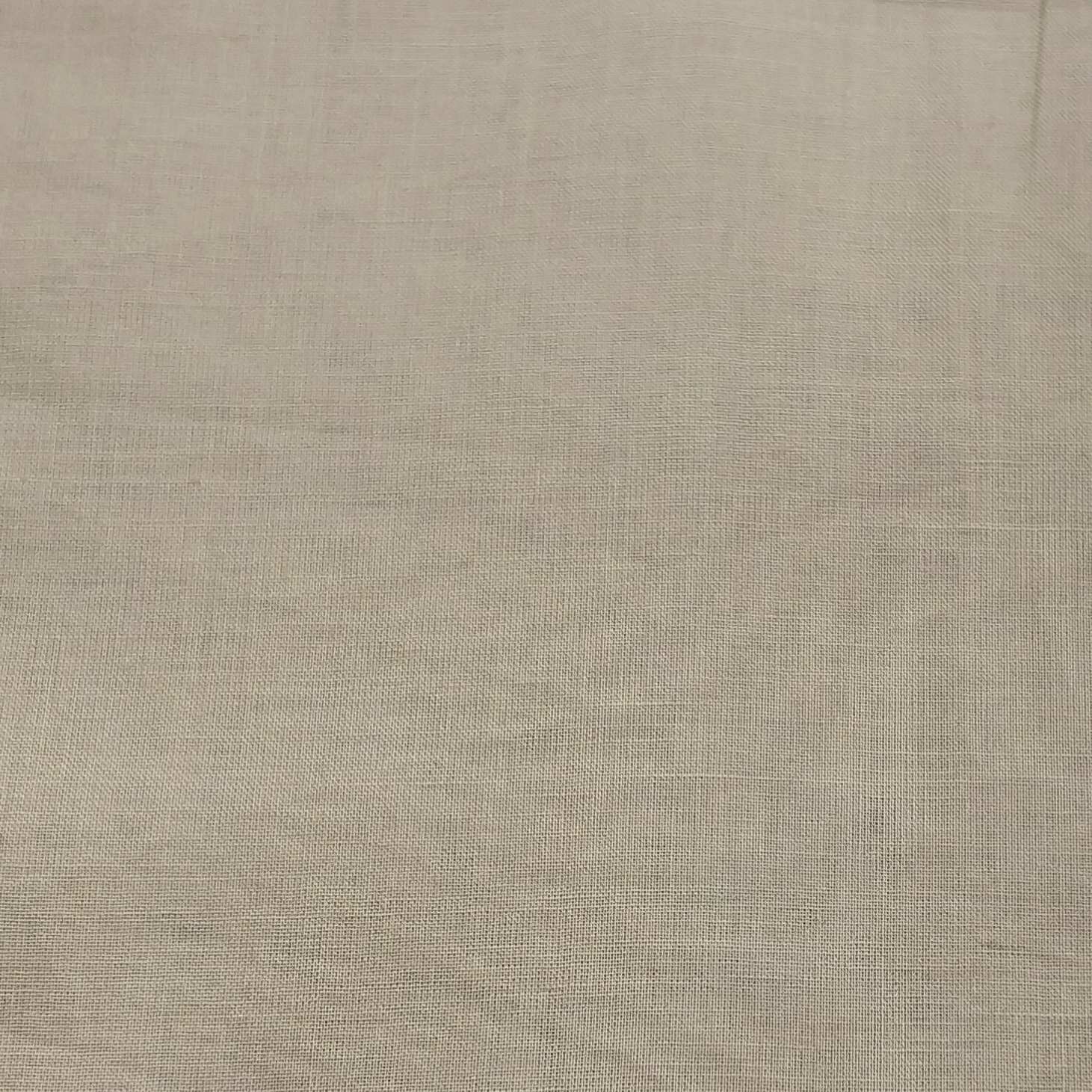 Beige Cotton Voile Fabric