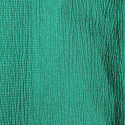 Crepe-Style Knit Featuring A Gentle Crinkled Texture In Green Color