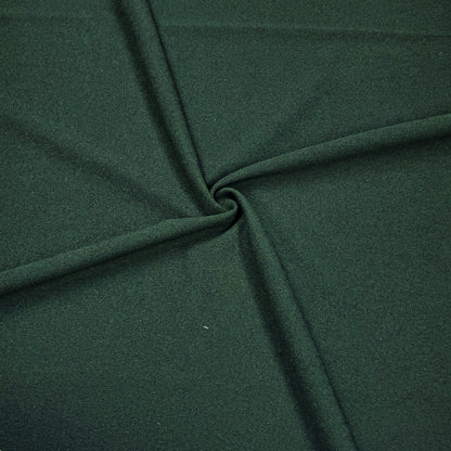 Scuba Knit Fabric With A Crepe‑Like Texture In Green Color