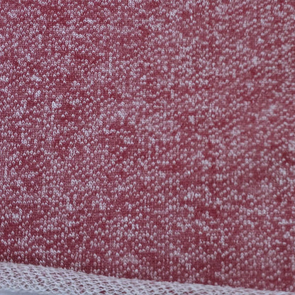 Textured Red And White French Terry