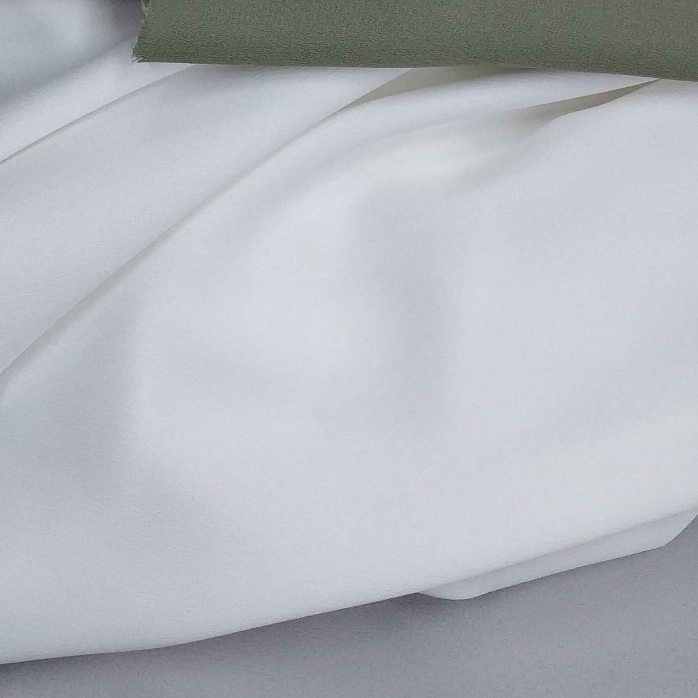 Woven Fabric With A Subtle Sheen In Ivory