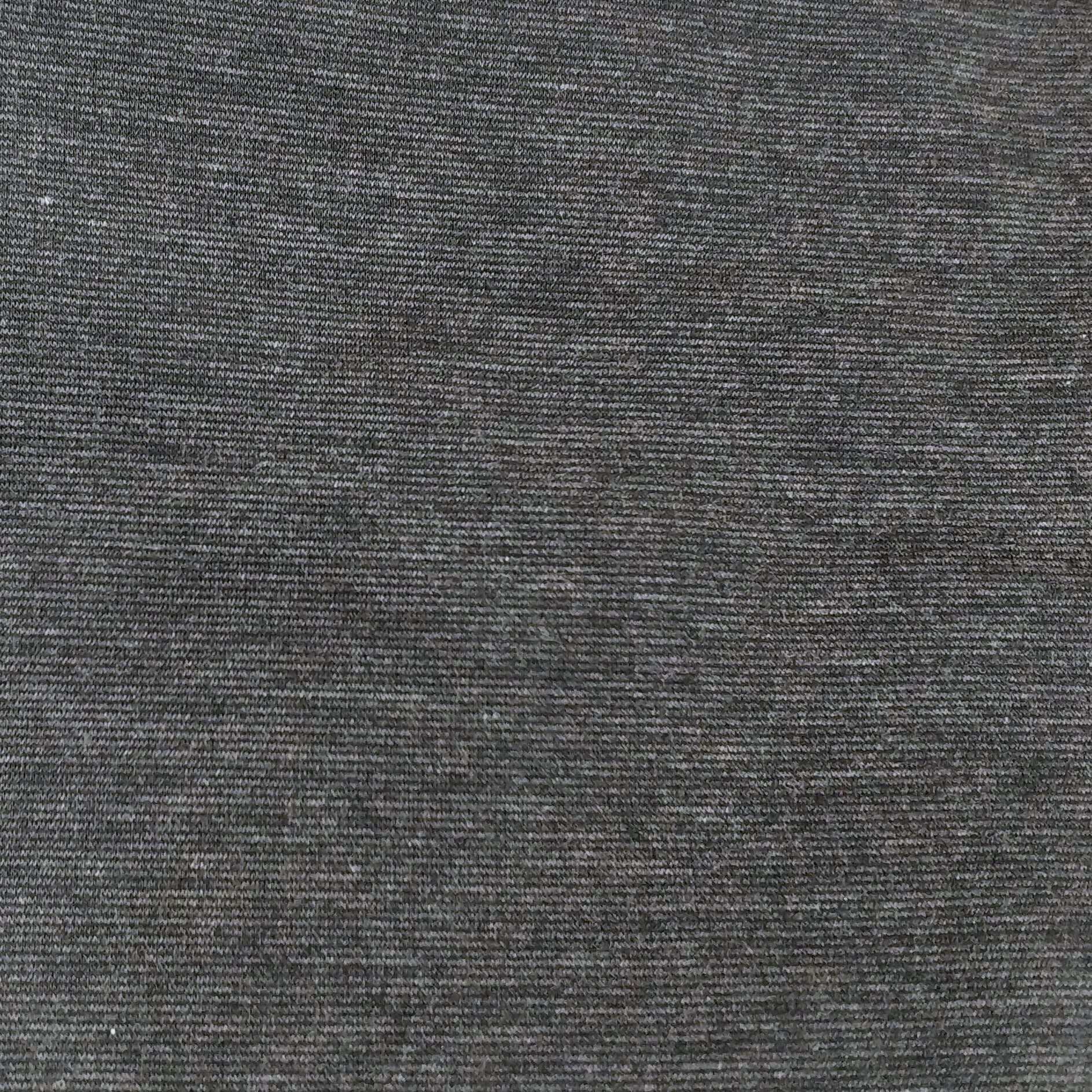 Jersey Lycra Fabric In Charcoal Melange