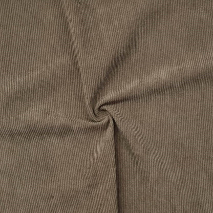 11W Corduroy Fabric In Light Brown Color