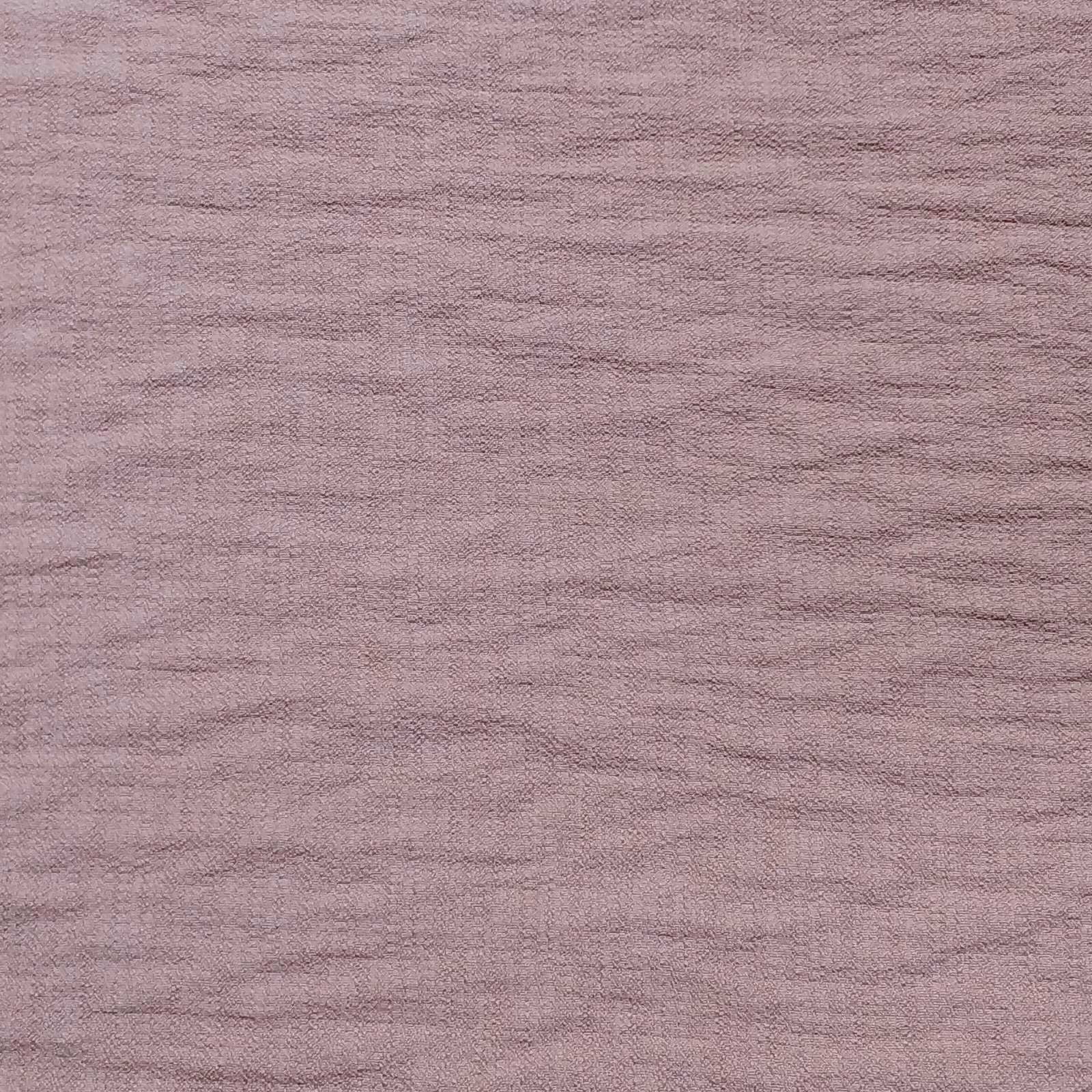 Lightly Crinkled Linen‑Look Fabric In Dusty Pink