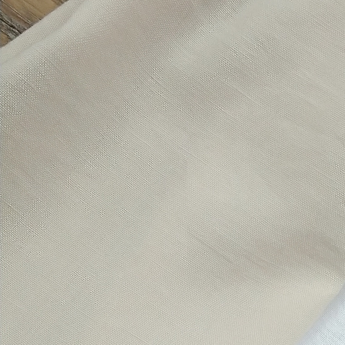 Linen‑Look Woven Fabric In Beige Color