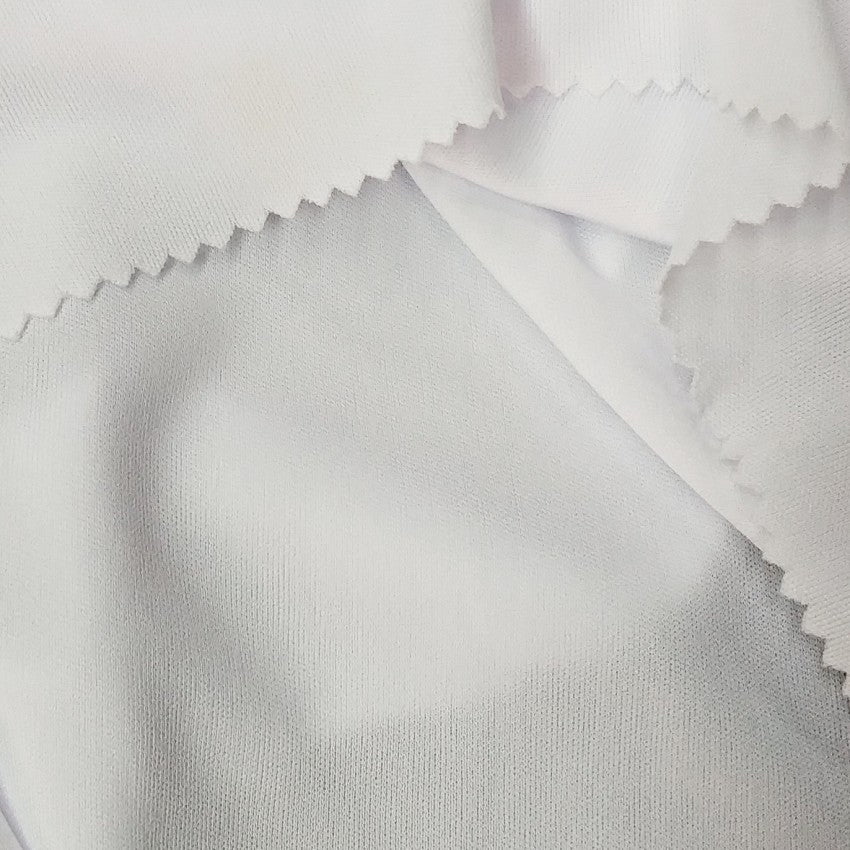 Ivory Fabric With A Smooth Texture