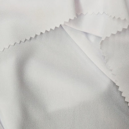 Ivory Fabric With A Smooth Texture