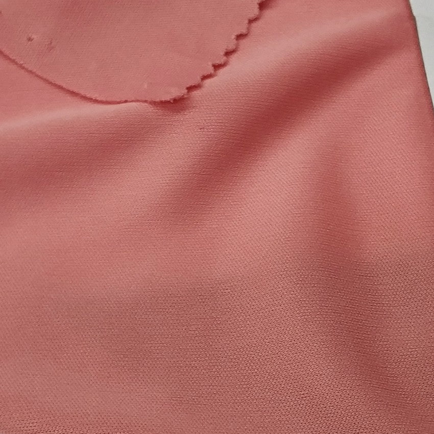 Salmon Fabric With A Smooth Texture