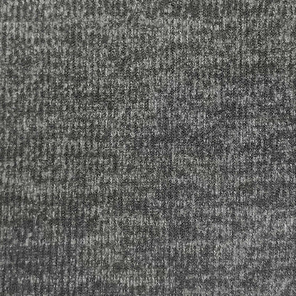 Rib Knit Fabric In Black Color