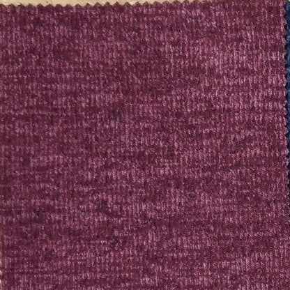 Rib Knit Fabric In Burgundy Color