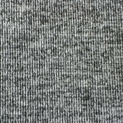 Rib Knit Fabric In Gray Color