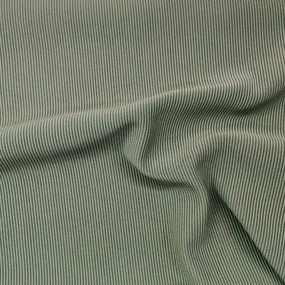 Ribbed Fabric In Green