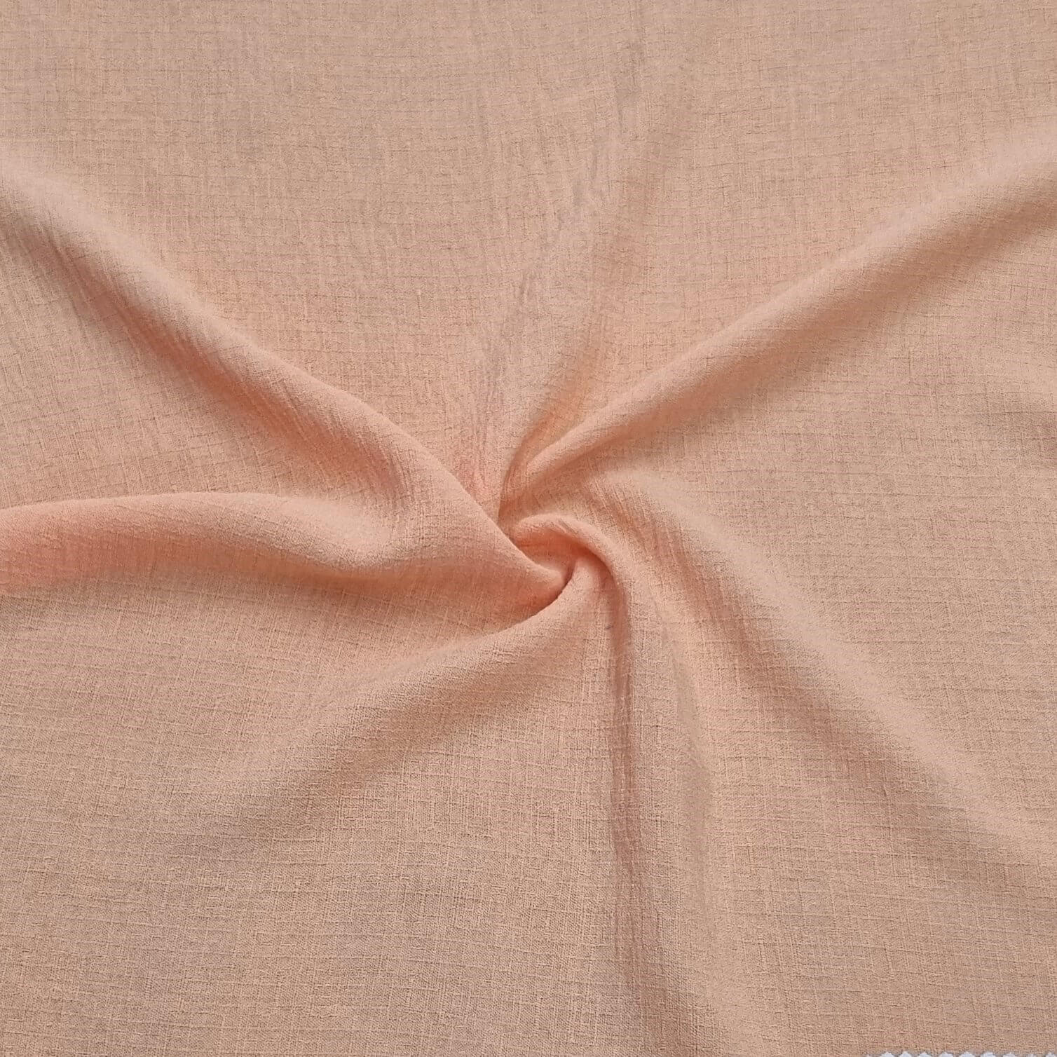 Orange Fabric With A Subtle Texture