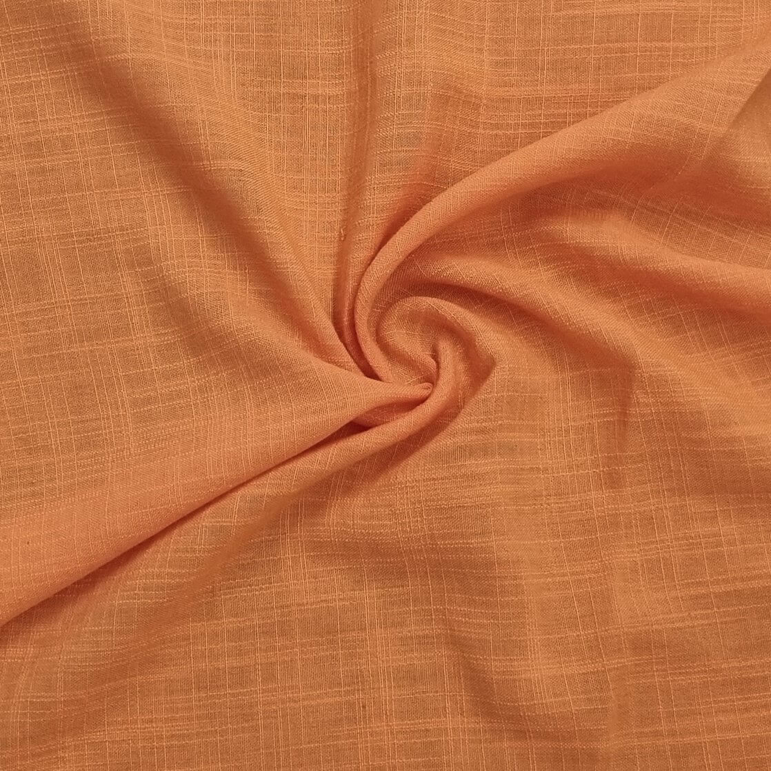 Orange Textured Fabric