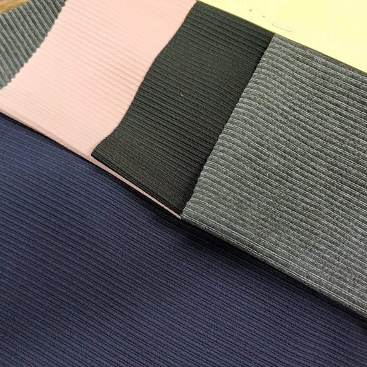 Ribbed Fabrics In Varius Colors
