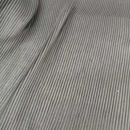 Black Pleated Chiffon