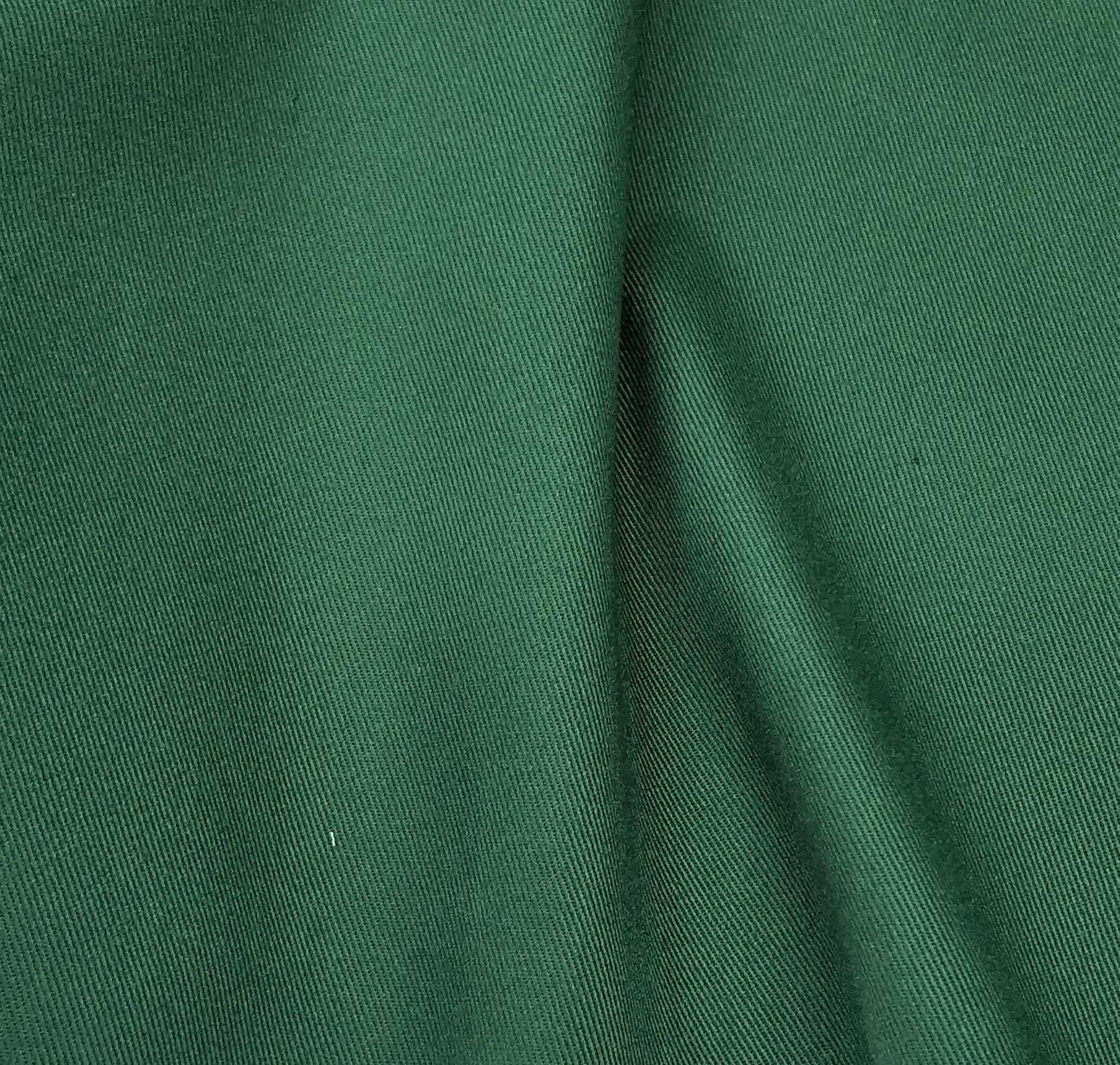 Woven Fabric In Green Color