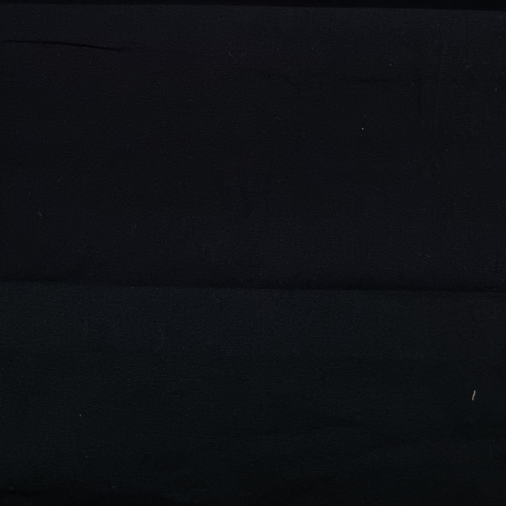 Stretch Poplin Fabric In Back Color