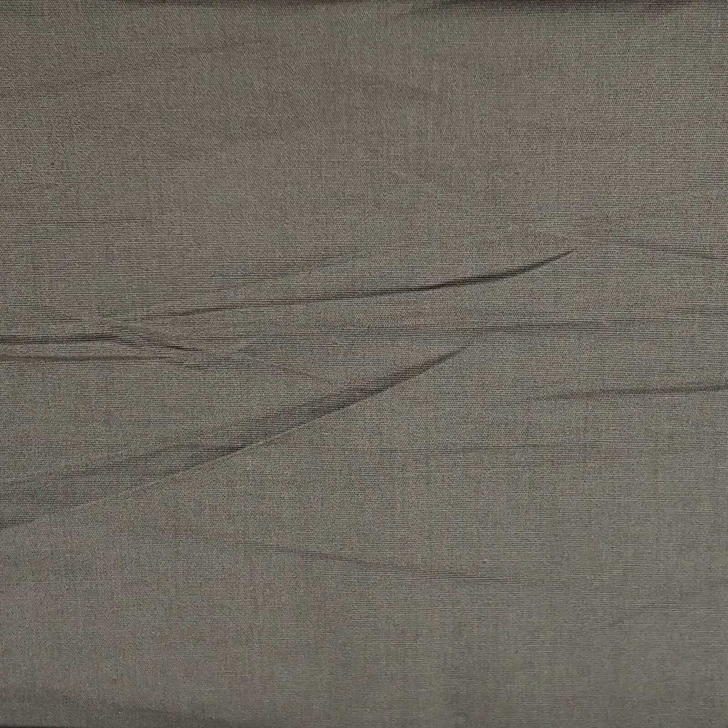 Stretch Poplin Fabric In Taupe Gray Color