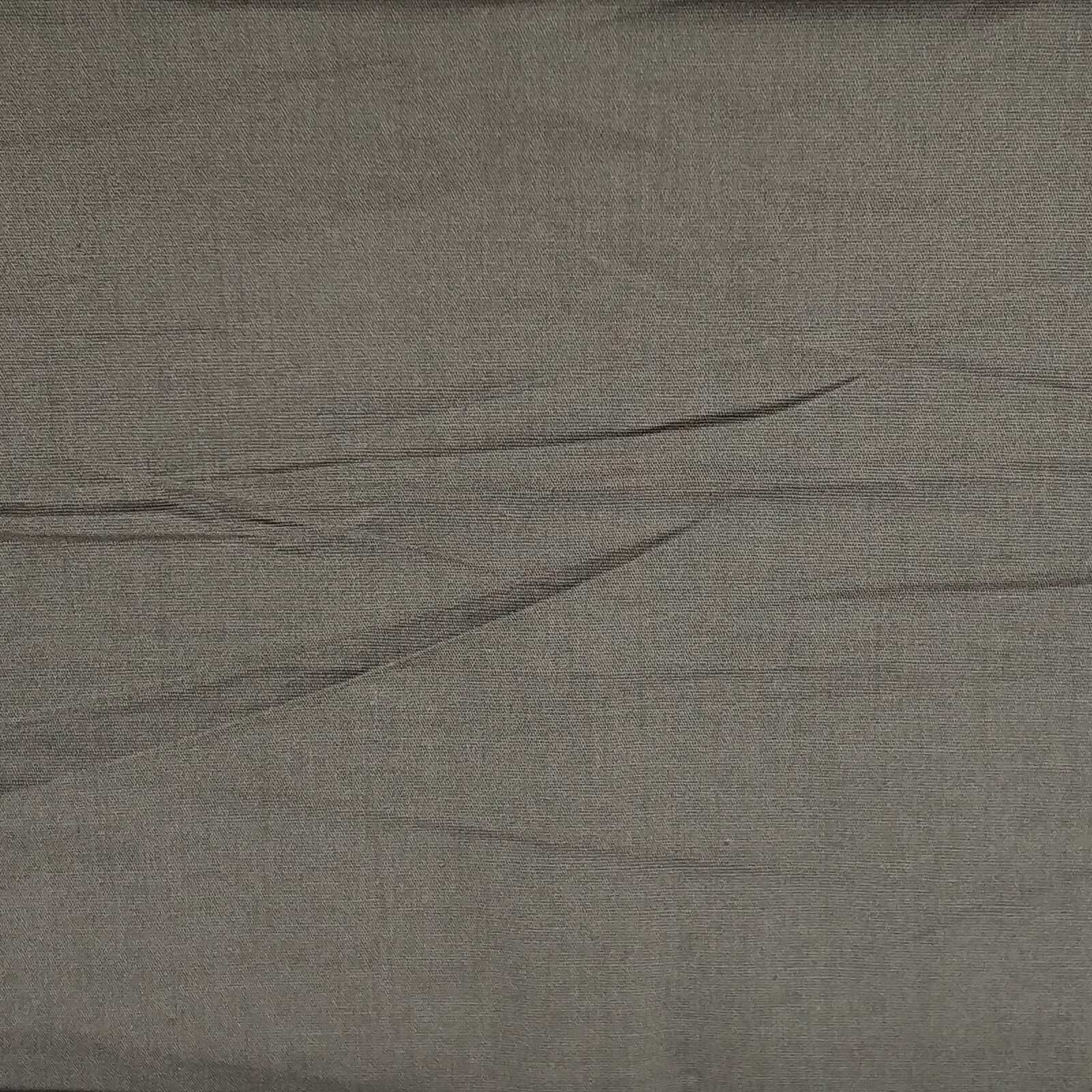 Stretch Poplin Fabric In Taupe Gray Color